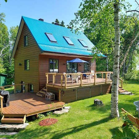 La Nef Bleue Villa Tadoussac Dış mekan fotoğraf