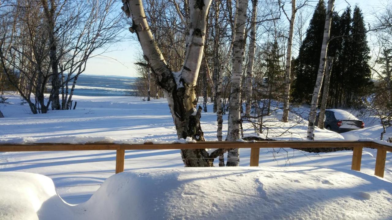 La Nef Bleue Villa Tadoussac Dış mekan fotoğraf