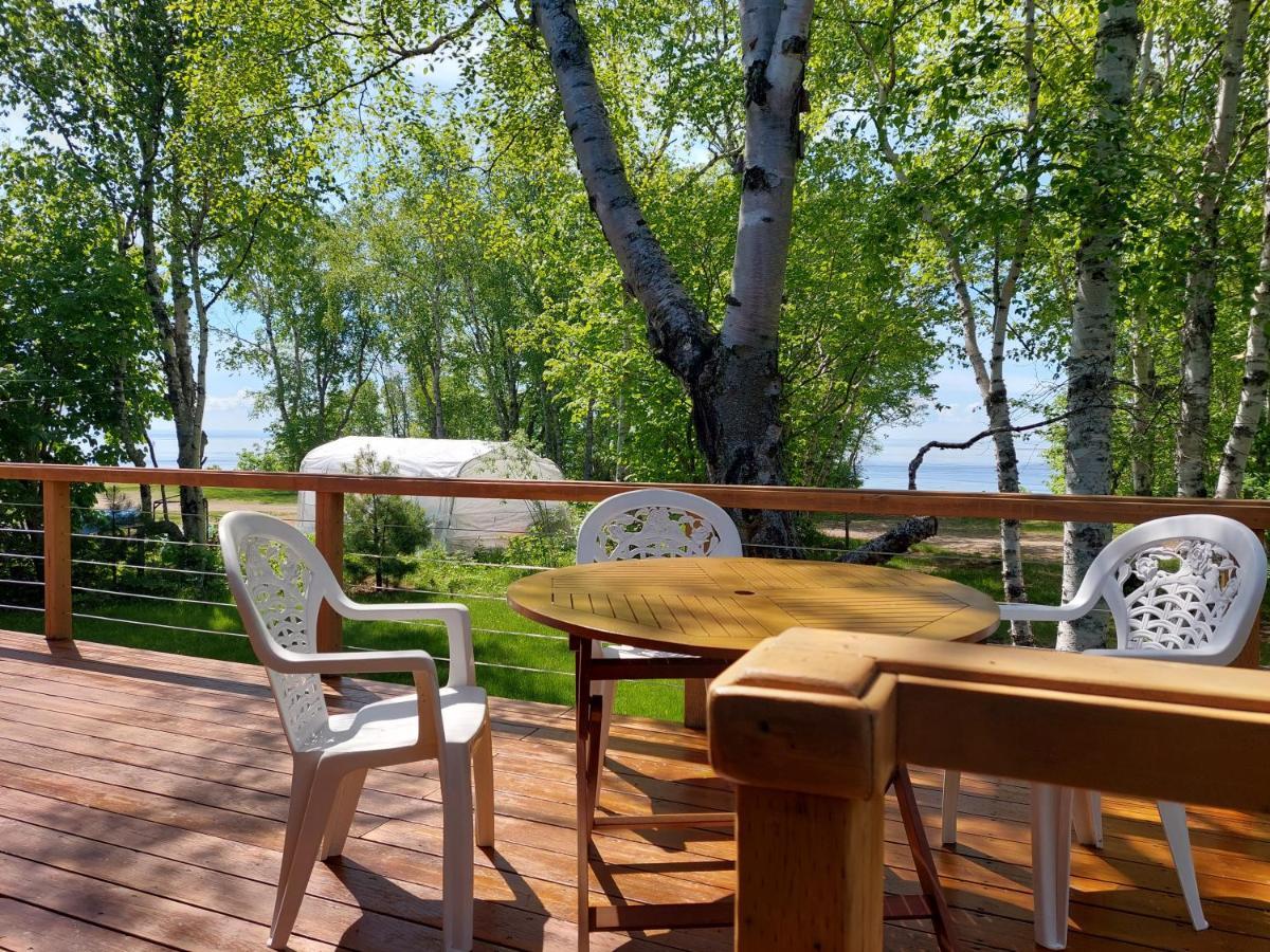 La Nef Bleue Villa Tadoussac Dış mekan fotoğraf