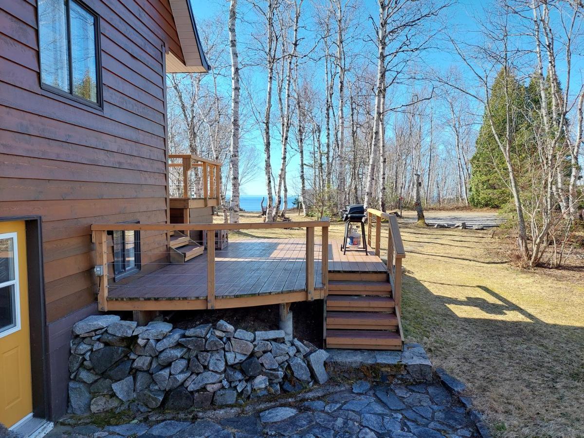 La Nef Bleue Villa Tadoussac Dış mekan fotoğraf
