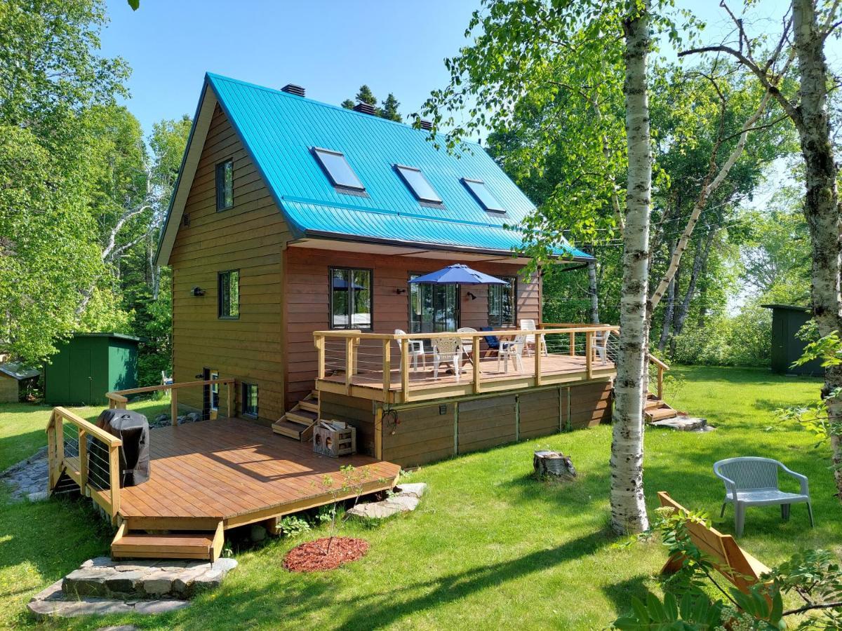 La Nef Bleue Villa Tadoussac Dış mekan fotoğraf