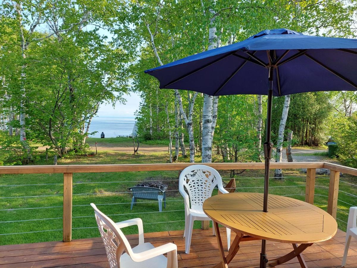 La Nef Bleue Villa Tadoussac Dış mekan fotoğraf