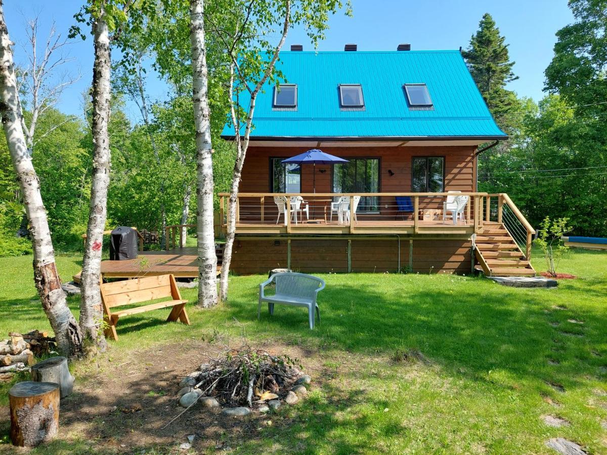 La Nef Bleue Villa Tadoussac Dış mekan fotoğraf